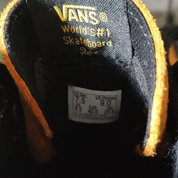 NEW VANS SK8 HI CORDURA AMBERGLOW Men 7.5 Women 9.0 - Picture 11 of 12